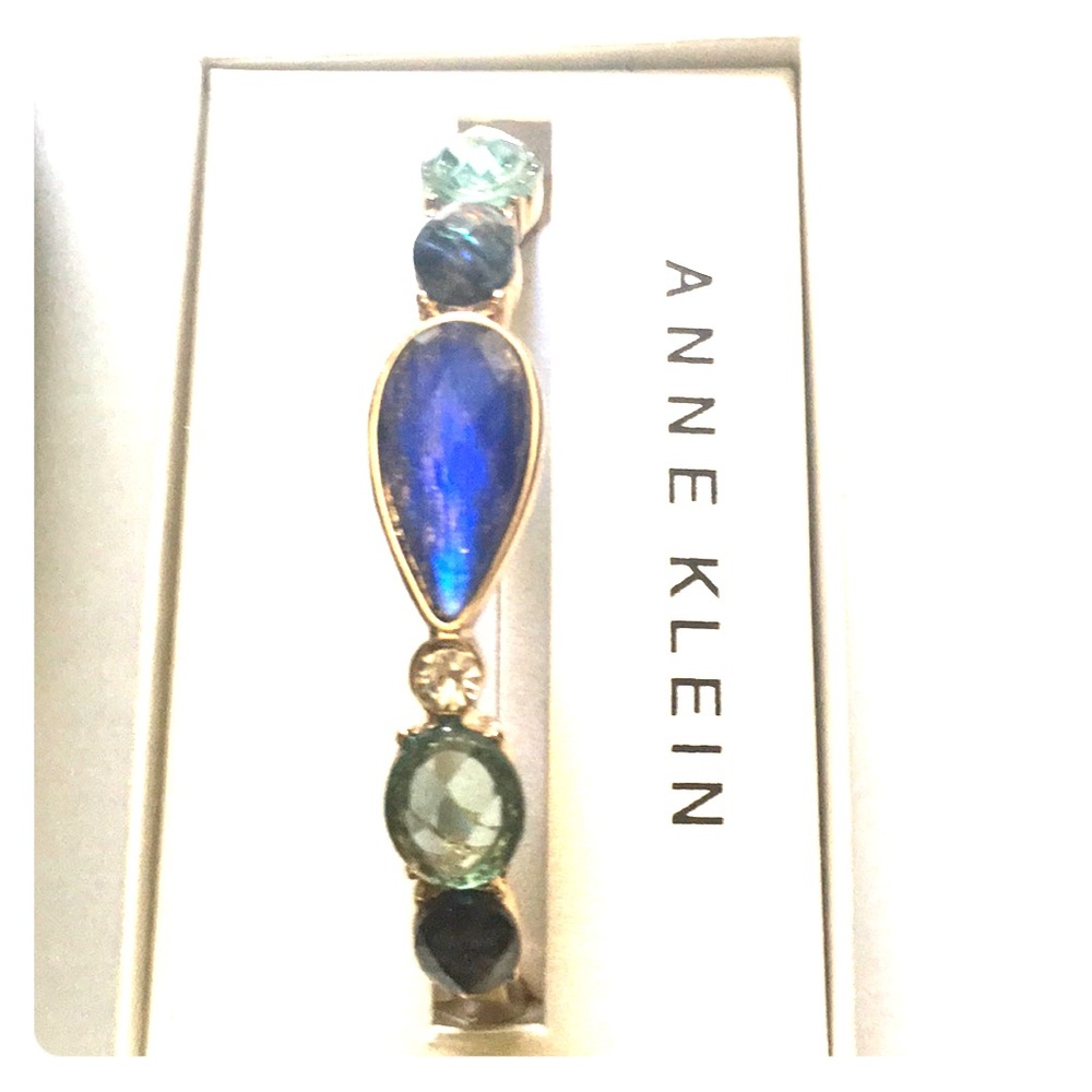Beautiful multi colored stone clasp bracelet
